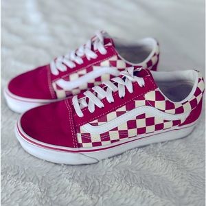 Checkered Vans